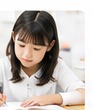 小学生の学習の様子